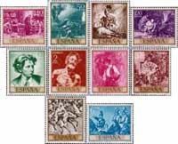 Испания  1968 «День почтовой марки. Живопись. Мариано Фортуни»