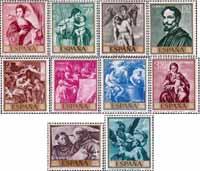 Испания  1969 «День почтовой марки. Живопись. Алонсо Кано (1601-1667)»