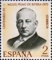 Испания  1970 «100-летие со дня рождения Мигеля Примо де Ривера»