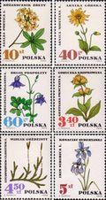 Польша  1967 «Растения, охраняемые в Польше»