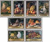 Испания  1976 «День почтовой марки. Живопись. Луис Мелендес»