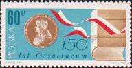 Польша  1967 «150-летие национального фонда «Оссолинеум» (Национальный фонд развития культуры)»
