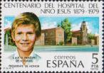 Испания  1979 «100-летие госпиталя Младенца Иисуса в Мадриде»