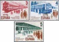 Испания  1980 «Общественный транспорт»