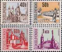 Чехословакия  1966 «Стандартный выпуск. Города»