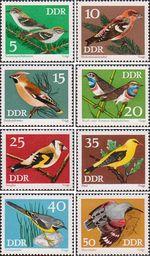ГДР  1973 «Охрана природы. Дикие птицы»