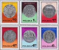 Польша  1977 «День почтовой марки. Польские монеты XI-XX вв»