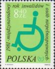 Польша  1981 «Международный год инвалидов и нетрудоспособных»