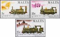 Мальта  1983 «100-летие железных дорог Мальты»
