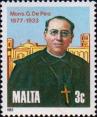 Мальта  1983 «50-летие со дня смерти Джузеппе де Пиро»