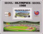 Соломоновы Острова  1988 «XXIV летние Олимпийские игры. 1988. Сеул» (блок)