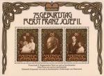Лихтенштейн  1981 «175-летие со дня рождения князя Франца Иосифа II» (блок)
