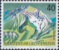 Лихтенштейн  1991 «Стандартный выпуск. Горы»