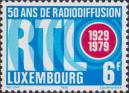 Люксембург  1979 «50-летие радиовещания в Люксембурге»