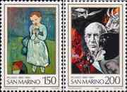 Сан-Марино  1981 «100-летие со дня рождения Пабло Пикассо»