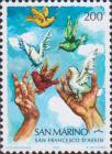 Сан-Марино  1982 «800-летие со дня рождения Франциска Ассизского»