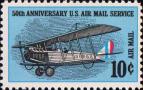 США  1968 «50-летие регулярного воздушного почтового сообщения в США»
