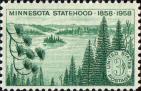 США  1958 «100-летие штата Миннесота»