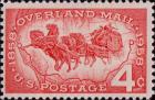 США  1958 «100-летие компании «Overland Mail»»