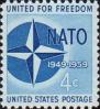 США  1959 «10-летие организации Североатлантического договора (НАТО)»