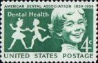 США  1959 «100-летие американскщй ассоциации дантистов»