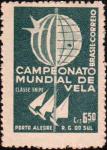 Бразилия  1959 «Чемпионат мира парусных шлюпок класса «Бекас», Порт-Алегри, выигранный бразильскими яхтсменами»