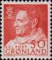 Гренландия  1965 «Стандартный выпуск. Король Фредерик IX»