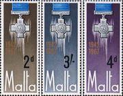 Мальта  1967 «25-летие награждение Мальты наградой «Георгиевский крест»»