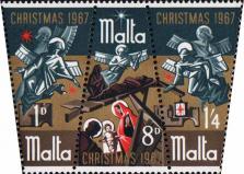 Мальта  1967 «Рождество» (сцепка)