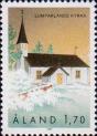 Аландские острова  1990 «Стандартный выпуск. Церкви»
