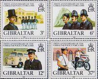 Гибралтар  1980 «150-летие полиции Гибралтара»