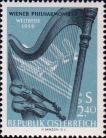 Австрия  1959 «Мировое турне Венского филармонического оркестра»