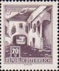 Австрия  1961 «Стандартный выпуск. Здания»