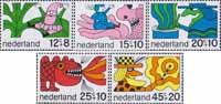 Нидерланды  1968 «Помощь детям. Сказочные персонажи»