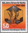Западный Берлин  1984 «100-летие начала использования электричества в Берлина»