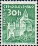 Чехословакия  1961 «Стандартный выпуск. Крепости и замки»