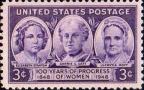 США  1948 «100-летие американского движения за права женщин»