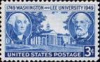 США  1949 «200-летие Университета Вашингтона и Ли»