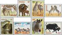 Руанда  1984 «Зебры и буйволы»