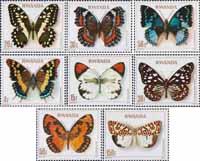 Руанда  1979 «Бабочки»