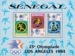Сенегал  1984 «XXIII летние Олимпийские игры. 1984. Лос-Анжелес» (блок)