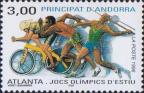 Андорра (французская)  1996 «XXVI летние Олимпийские игры. 1996. Атланта. США»