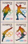 США  1976 «IX зимние Олимпийские игры в Инсбруке, XXI летние Олимпийские игры в Монреале» (сцепка)