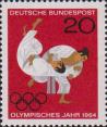 ФРГ  1964 «XVIII летние Олимпийские игры. 1964. Токио»