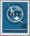 ФРГ  1965 «100-летие Международного союза электросвязи - МСЭ (ITU)»