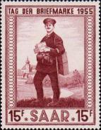 Саар  1955 «День почтовой марки»