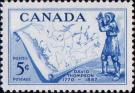 Канада  1957 «100-летие со дня смерти Дэвида Томпсона»