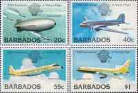 Барбадос  1983 «200-летие авиации»