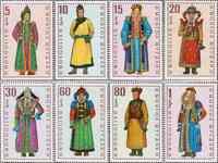 Монголия  1969 «Монгольские народные костюмы»