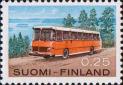 Финляндия  1971 «Стандартный выпуск. Почтовый автобус»